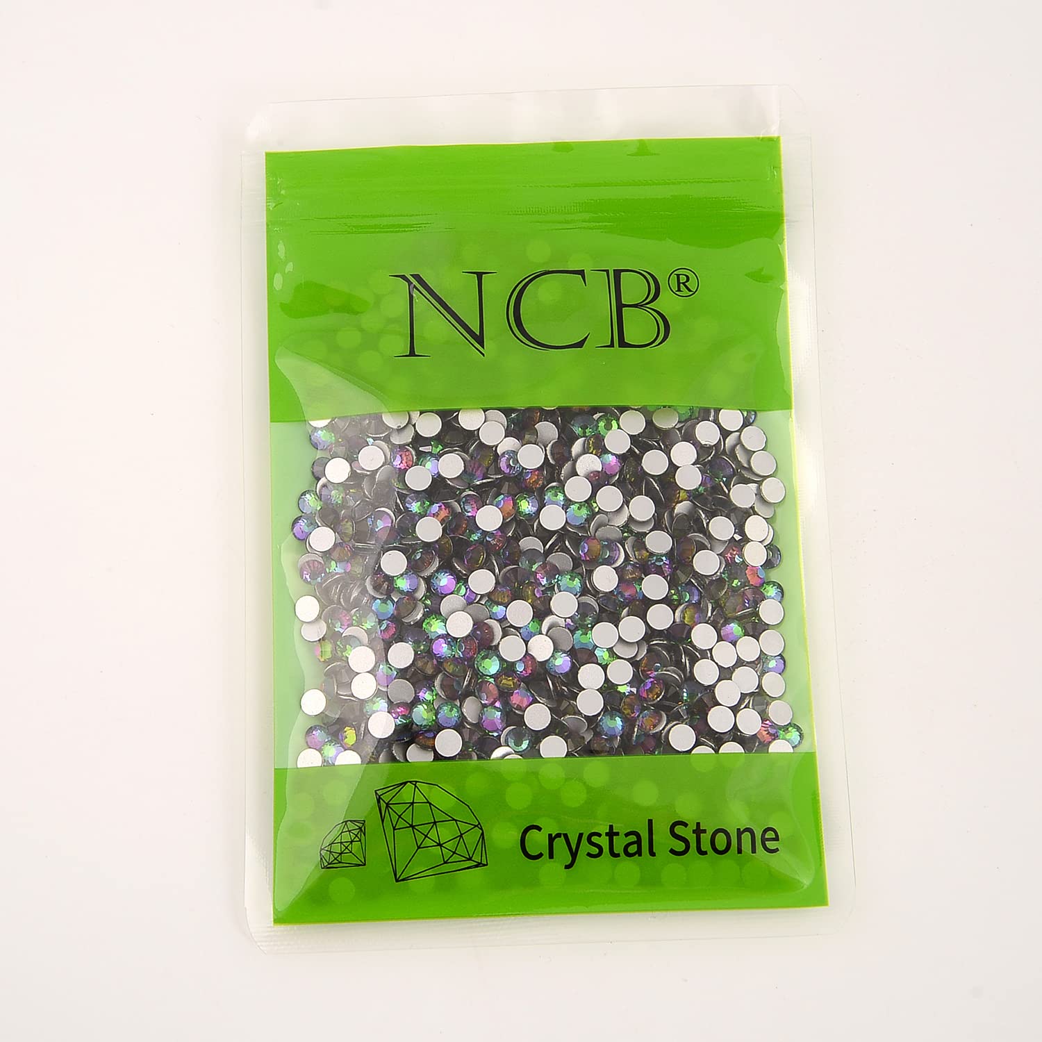 NCB Nancybeads flat-back crystals for durable nail art and crafts