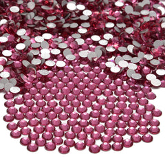 NCB Rose glass crystals for nails, shoes, and accessories with bright, eye-catching sparkle.