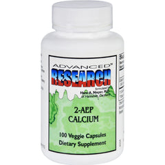 NCI Advanced Research Dr. Hans Nieper Calcium 2-AEP Capsules bottle – front view