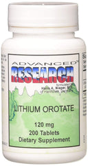 NCI Advanced Research Lithium Orotate bottle for daily wellness routine.