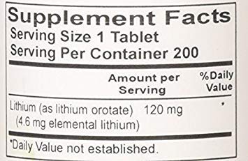 NCI Advanced Research Lithium Orotate two-bottle packaging for flexibility.