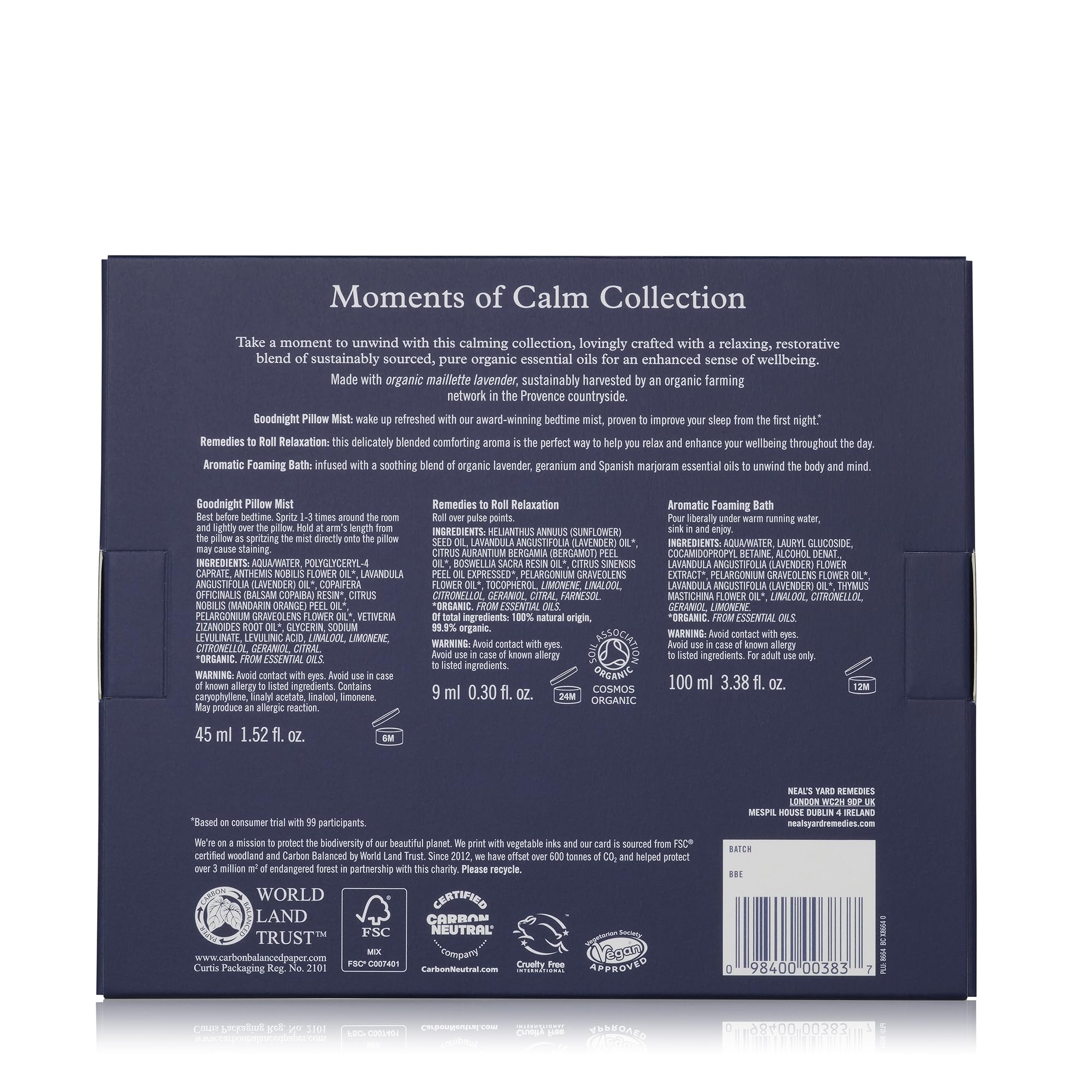 Neal's Yard Remedies Moments of Calm relaxation roll-on for pulse-point calm