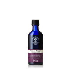 Neal's Yard Remedies Women's Balance Massage Oil bottle and packaging