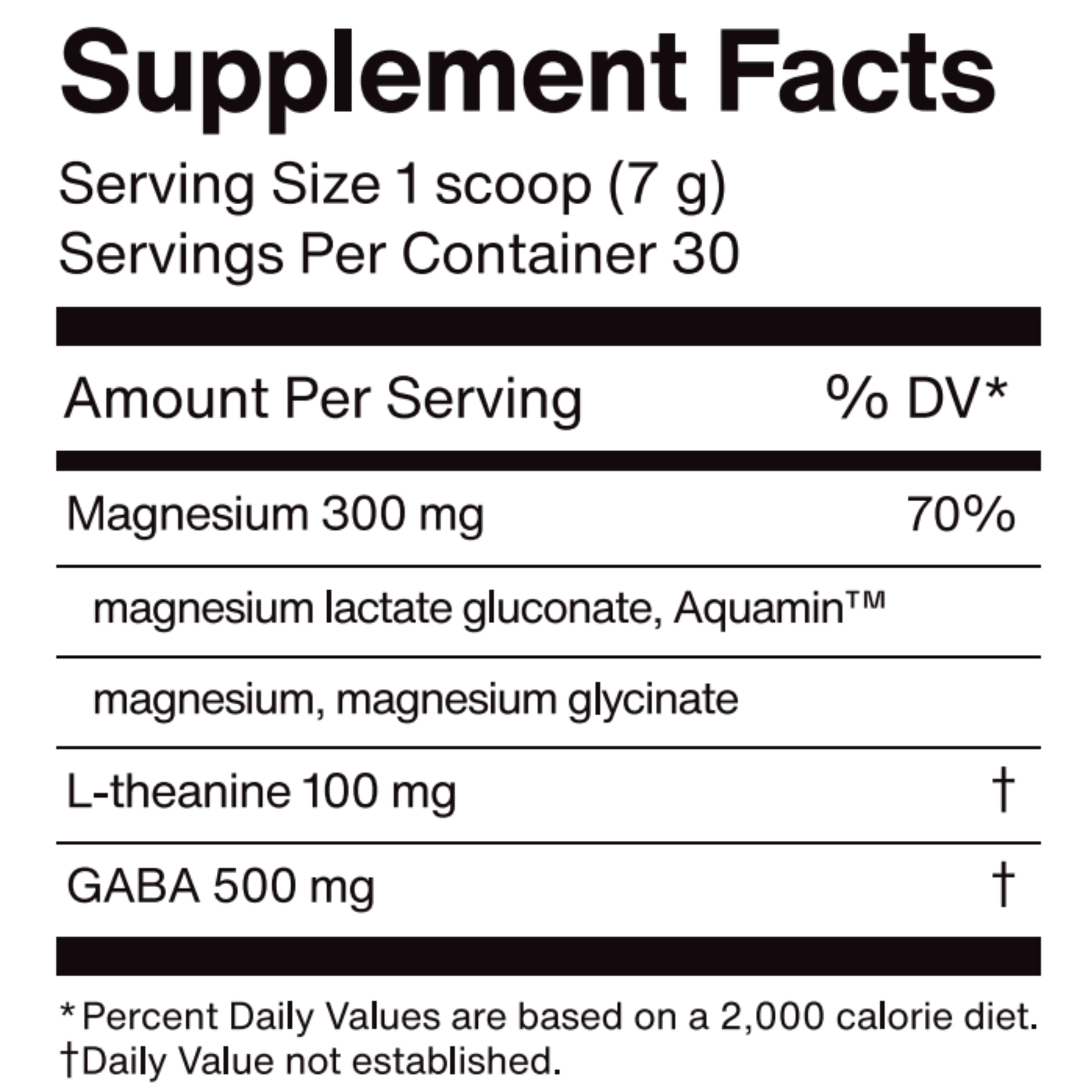 Ned mellö magnesium superblend label closeup highlights ingredients and benefits.