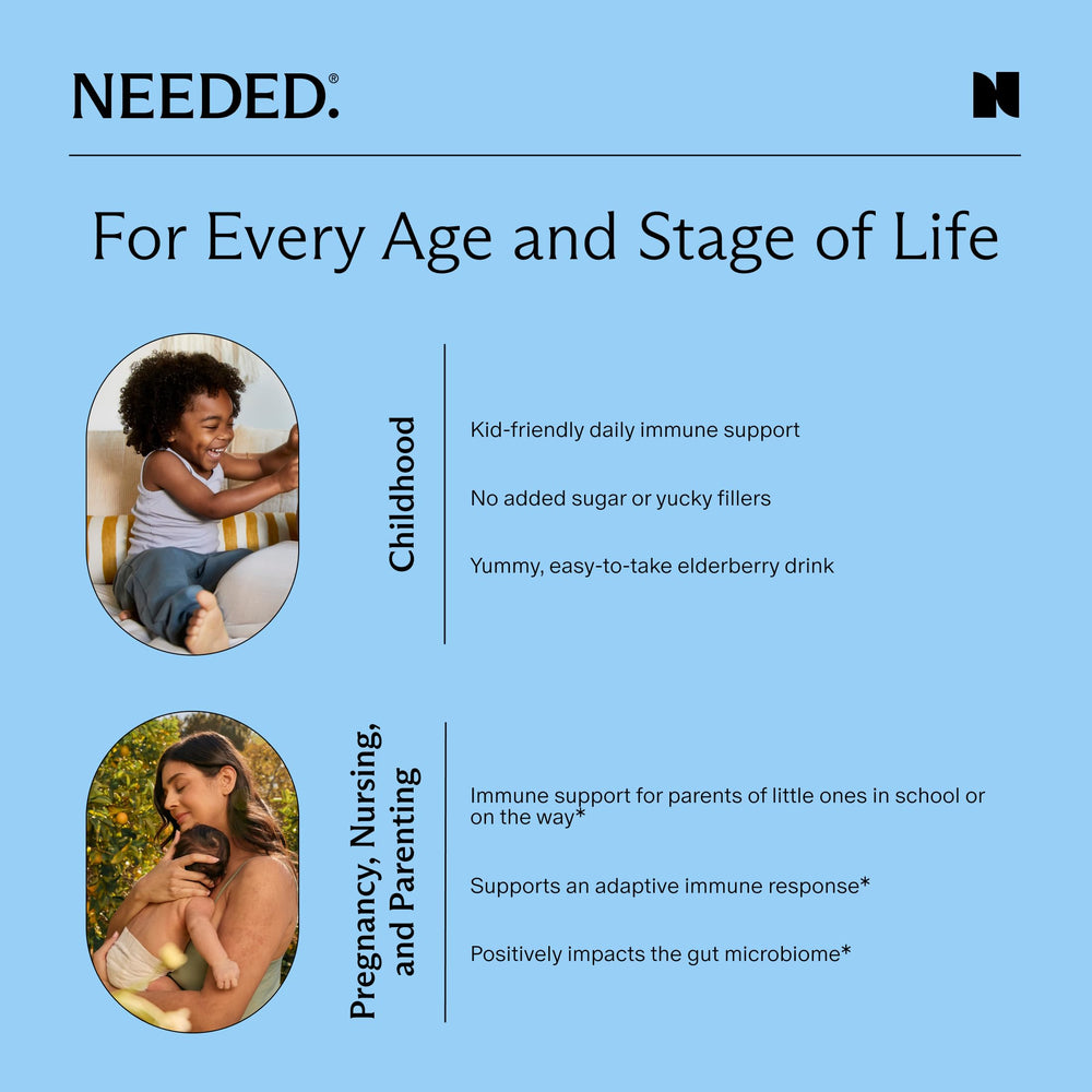 Needed Immune Support family pack emphasizing large bag for households