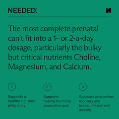 Needed Women's Multi with vitamin D3 highlights immune support and mood.