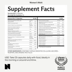 Biotin for hair, skin, and nails section on bottle