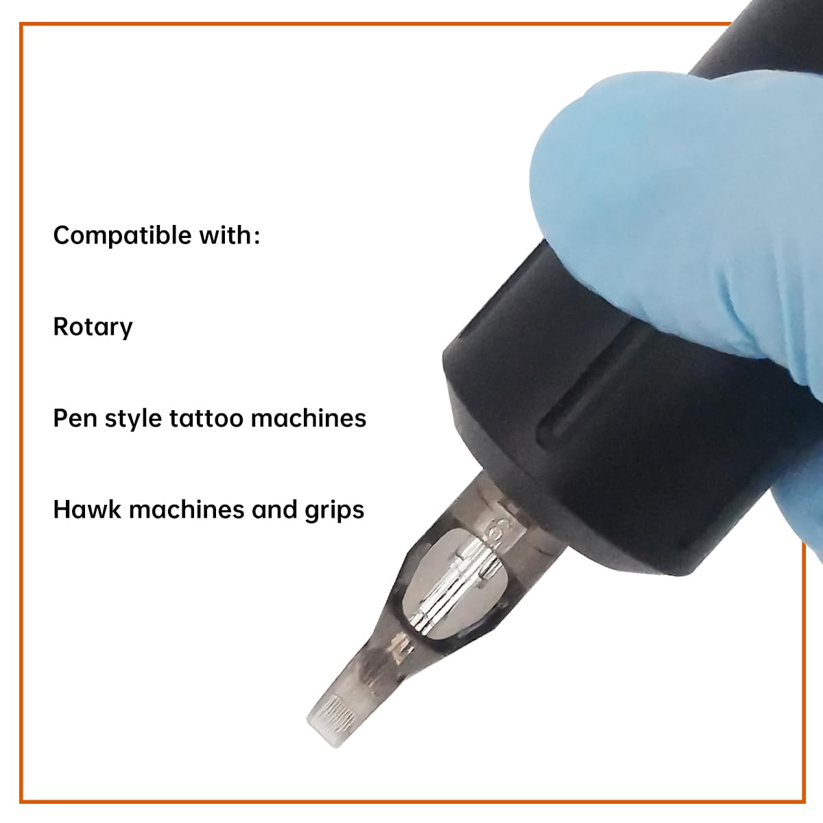 Magnum close-mouthed tip design improves ink uptake and stroke stability