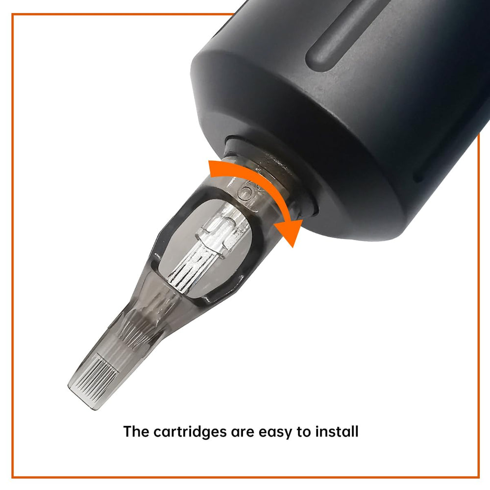 Safety membrane on Needlehouse cartridge minimizes ink leakage during sessions