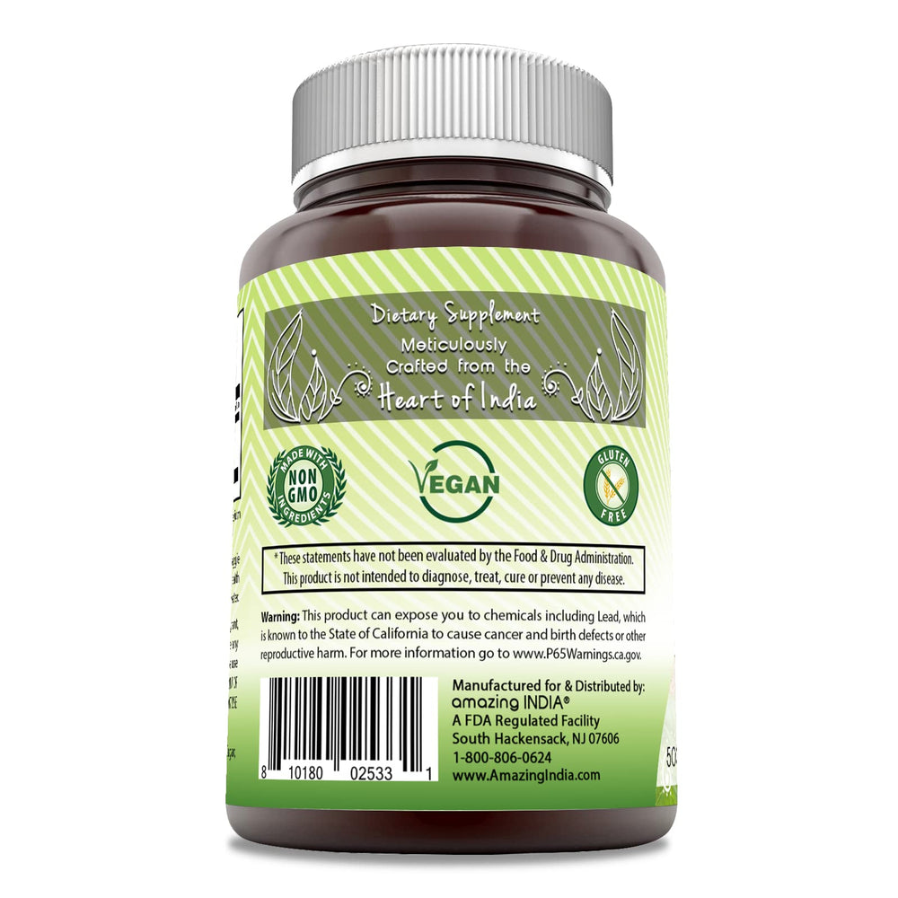 Neem 500mg per serving with veggie capsule