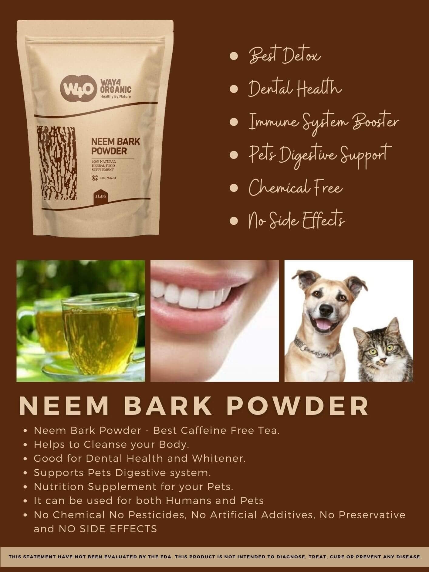 Neem Bark Powder with no preservatives