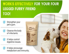 Neem Bark Powder digestive aid for dogs and cats