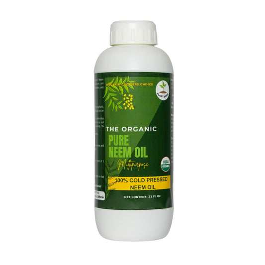  Organic 32 oz neem oil bottle