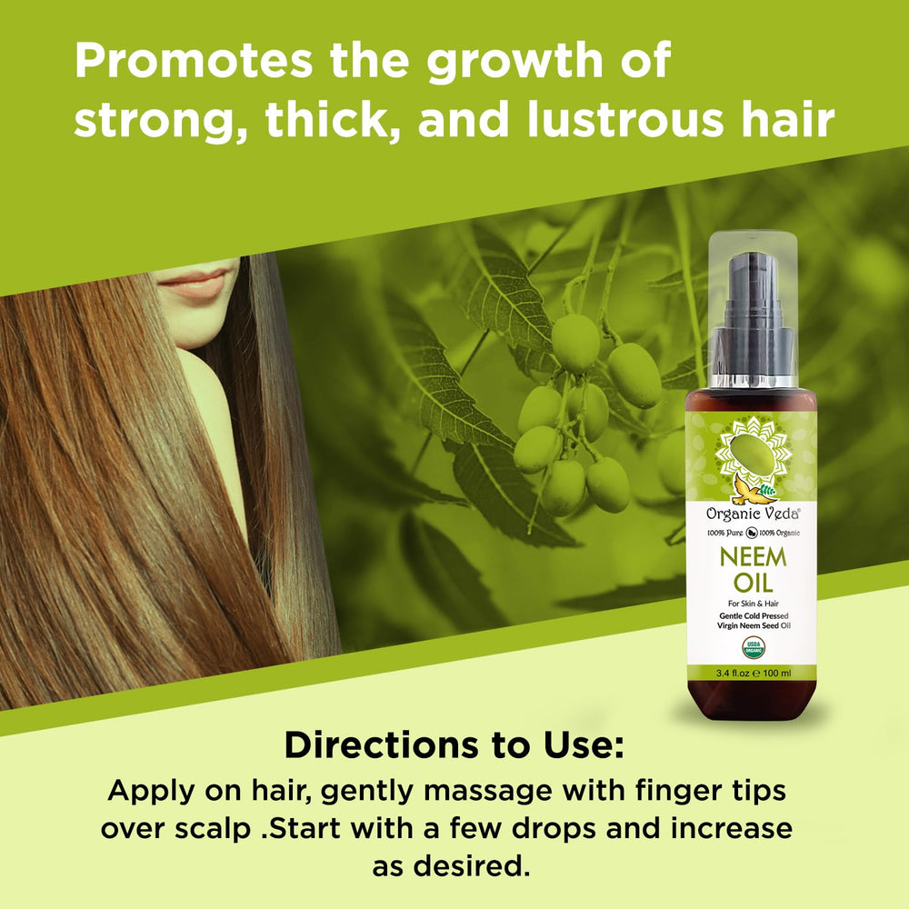 Neem oil used for body moisturizing