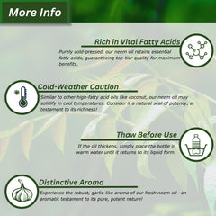 Ingredients of pure neem oil
