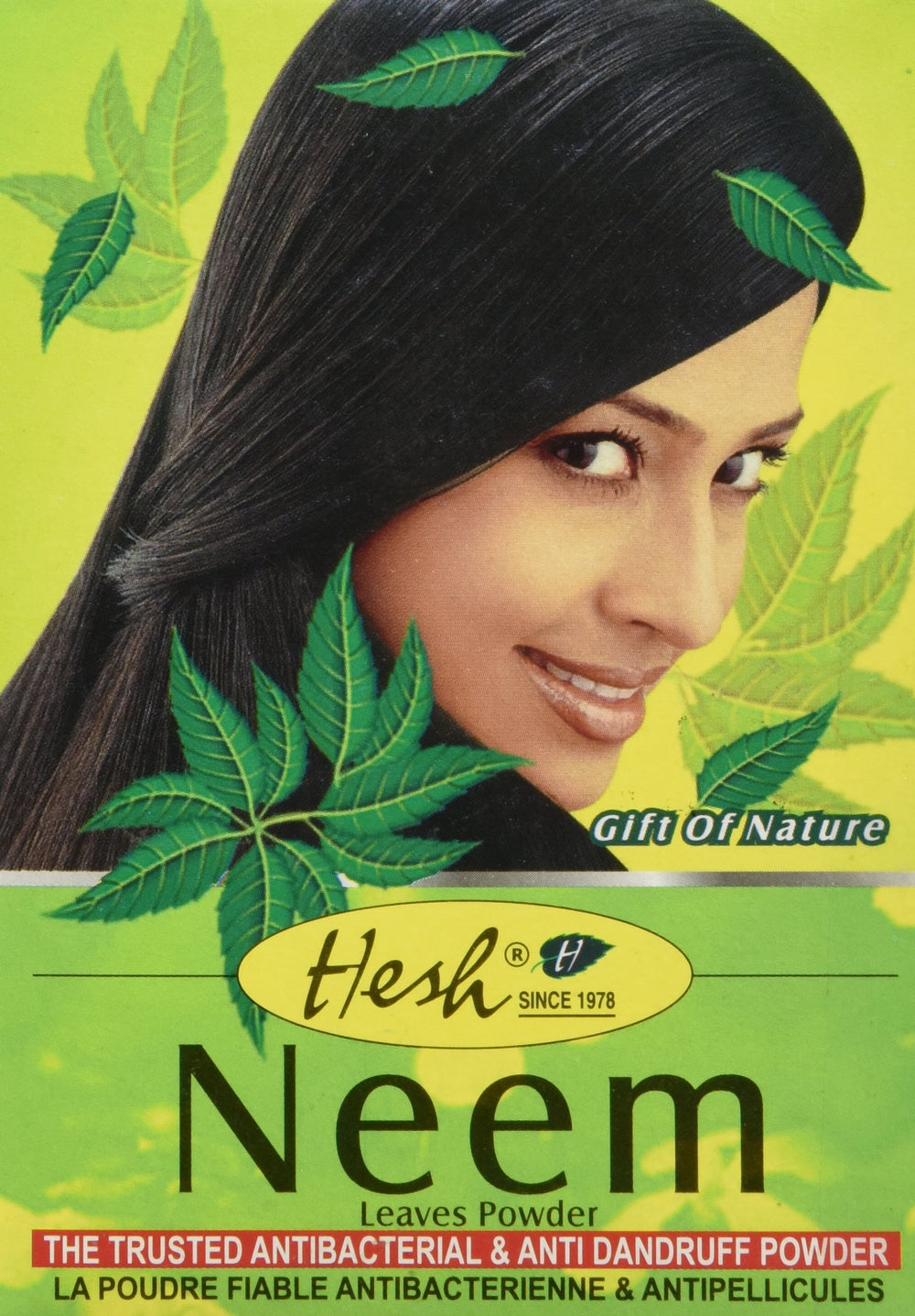 Neem Powder 100 Gram by Hesh - front view