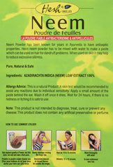 Neem Powder 100 Gram by Hesh - powder for hair and skin usage