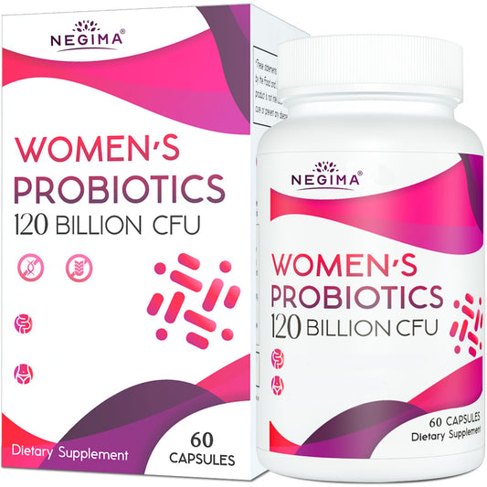 Negima menopause bottle front offering daily support for menopause wellness