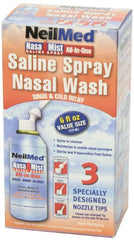 NeilMed NasaMist supports cleansing nasal passages with a fine, soothing mist.