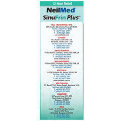 NeilMed Sinufrin Plus closeup shows gel texture for soothing application.