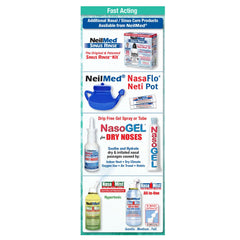 NeilMed Sinufrin Plus no-drip moisturizing gel provides comfortable nasal moisture.