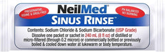 NeilMed Sinus Rinse cap fits the bottle for easy cleaning and reliable sealing