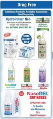 NeilMed Sinus Rinse educational brochure with usage guidance