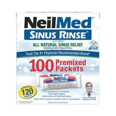 NeilMed Sinus Rinse isotonic blue packets ready for 8 oz solution for easy rinse