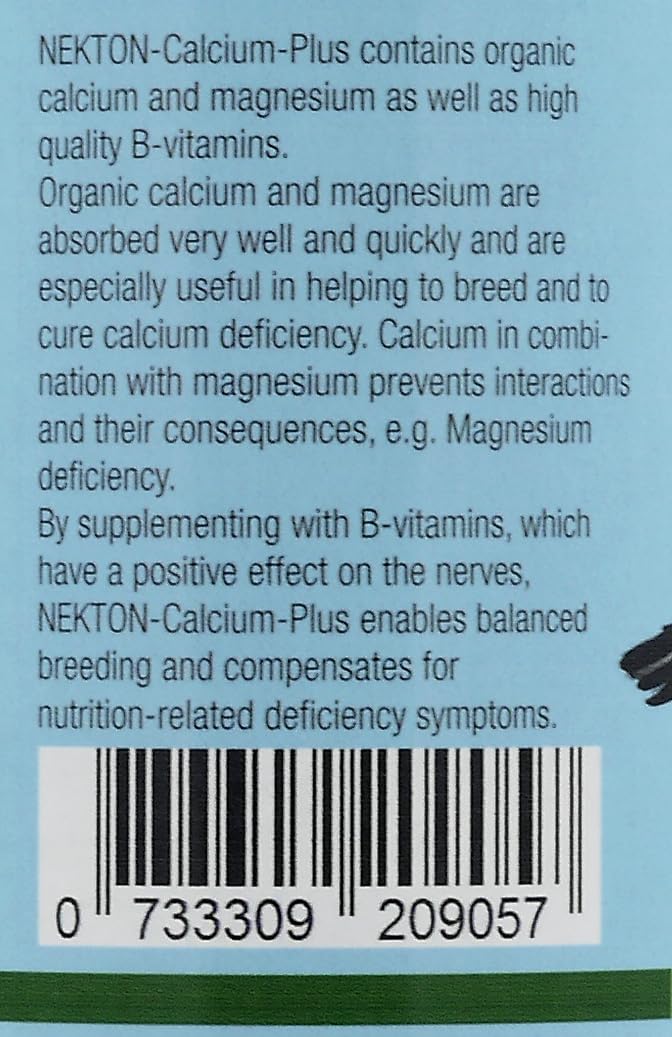 Nekton Calcium Plus packaging design