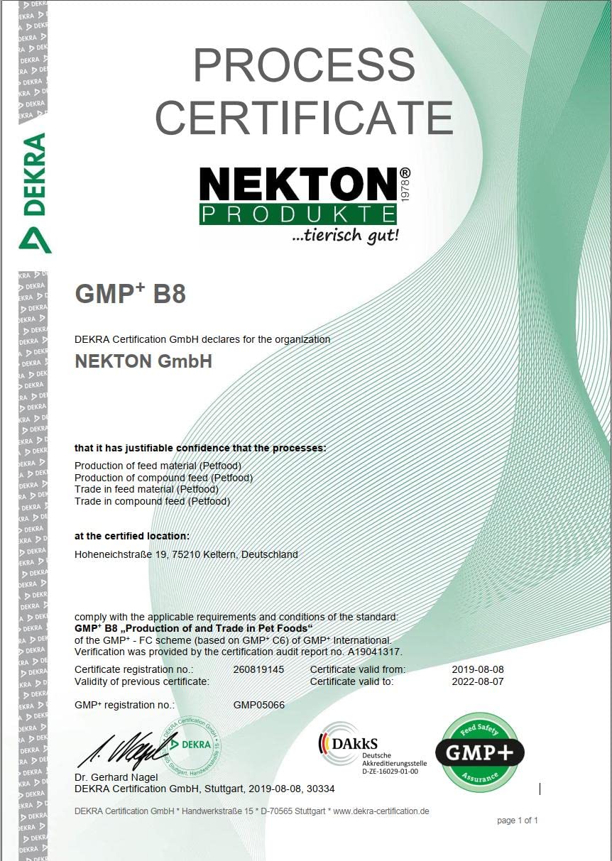 Nekton Calcium Plus usage and instructions
