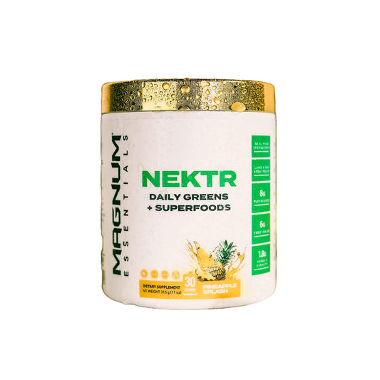 NEKTR Pineapple Splash Flavor bottle with pineapple graphics