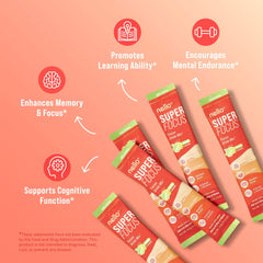 On-the-go packets of Nello SuperFocus Mojito drink mix