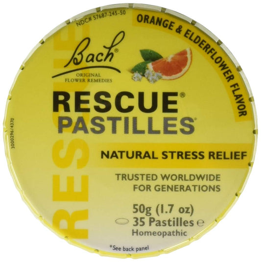 Nelson Bach USA Rescue Remedy Pastilles 12-Pack - front view