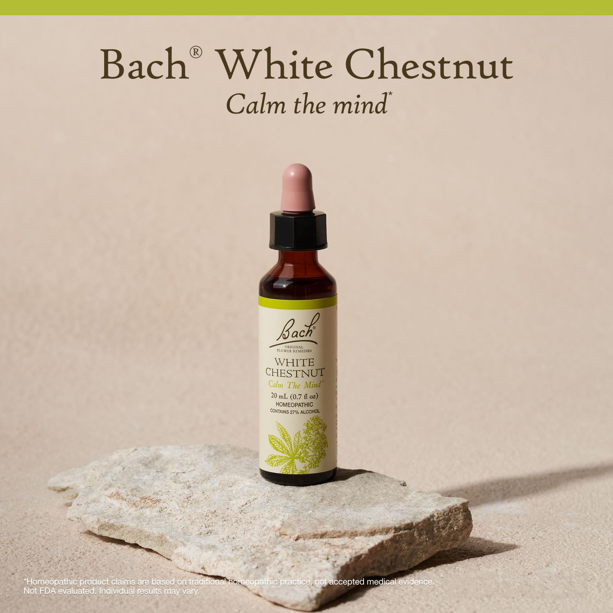 Calm The Mind White Chestnut packaging and product
