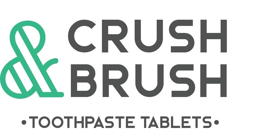Plastic-free, glass jar packaging for fluoride-free toothpaste tablets