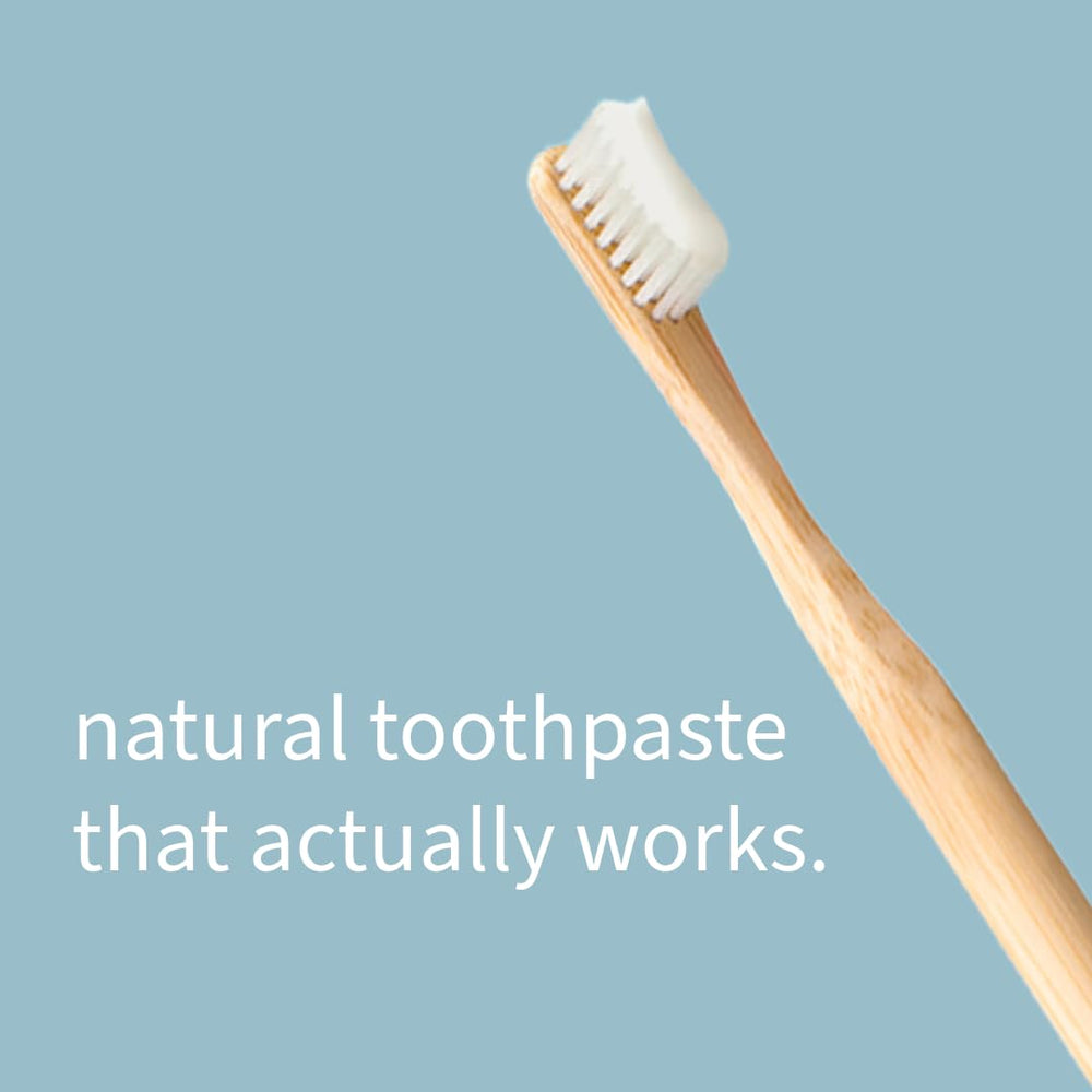 Cruelty-free branding with a note about Xylitol being dangerous to dogs