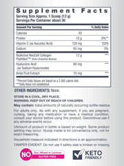 Right side view of NeoCell Super Collagen Peptides bottle