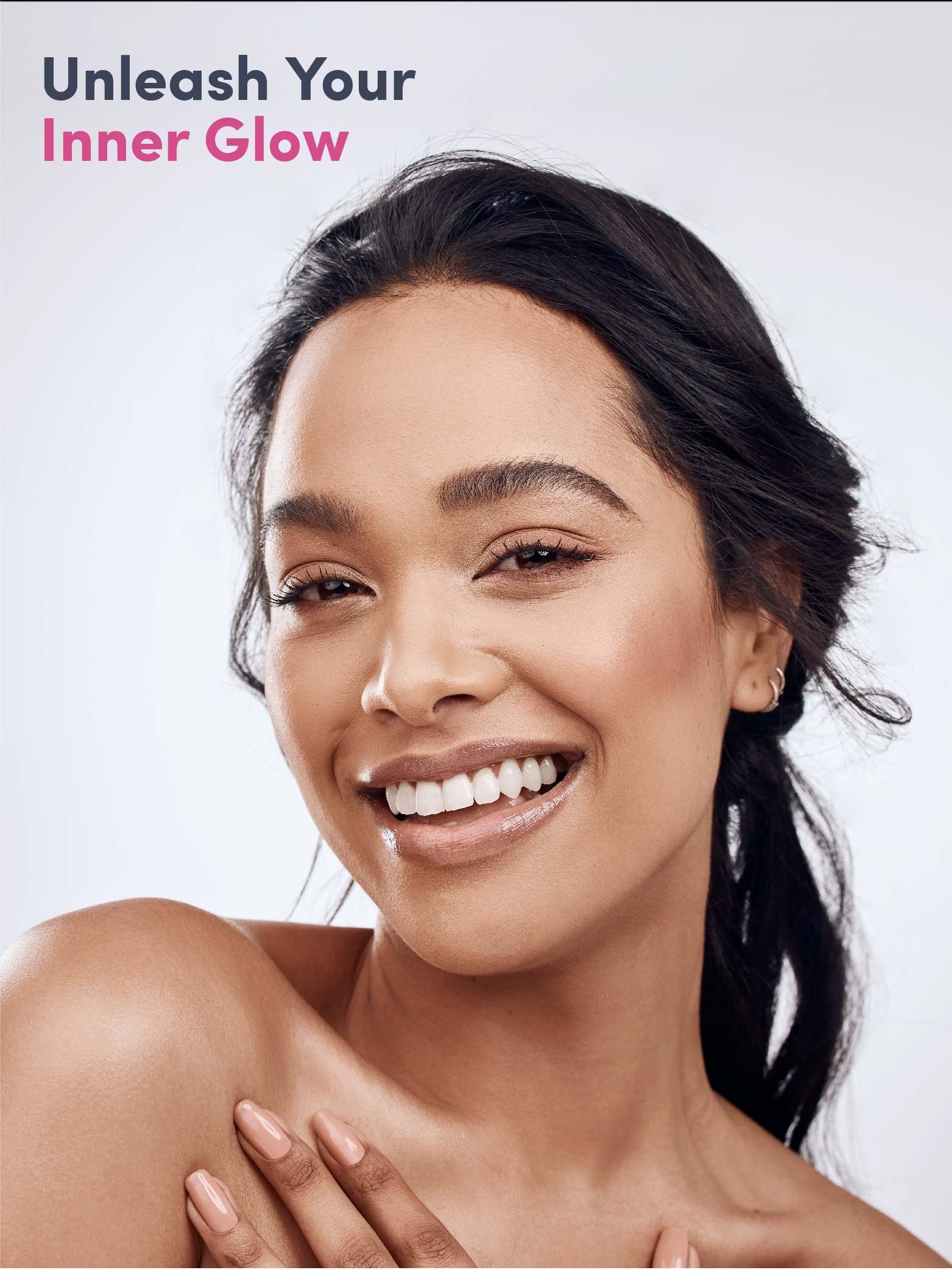 Non-GMO, gluten-free and soy-free seals on NeoCell bottle