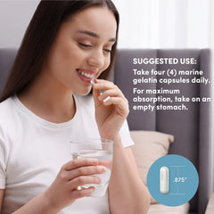 Close-up of NeoCell collagen capsules