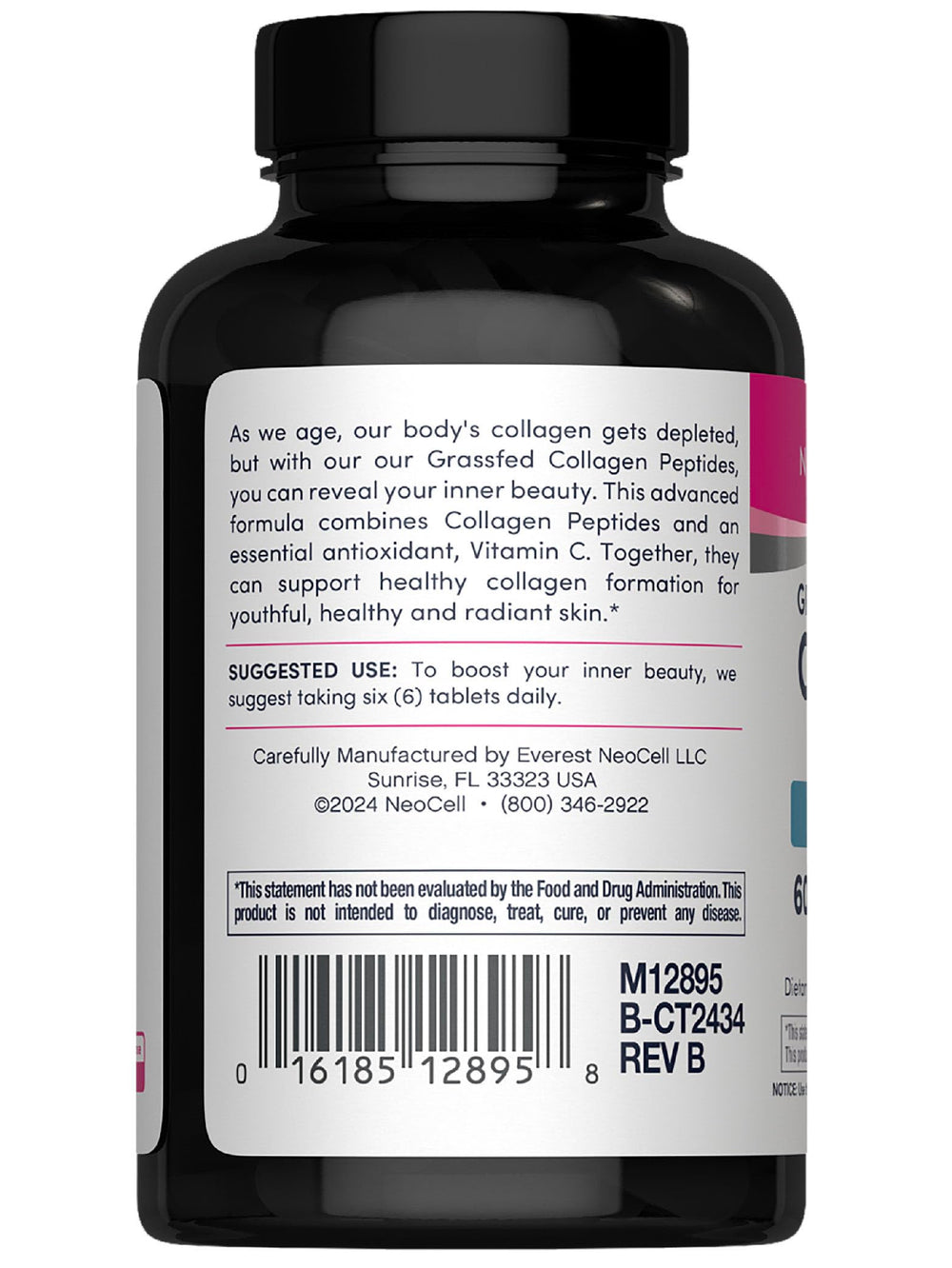 No soy, wheat, lactose or artificial flavors in NeoCell product