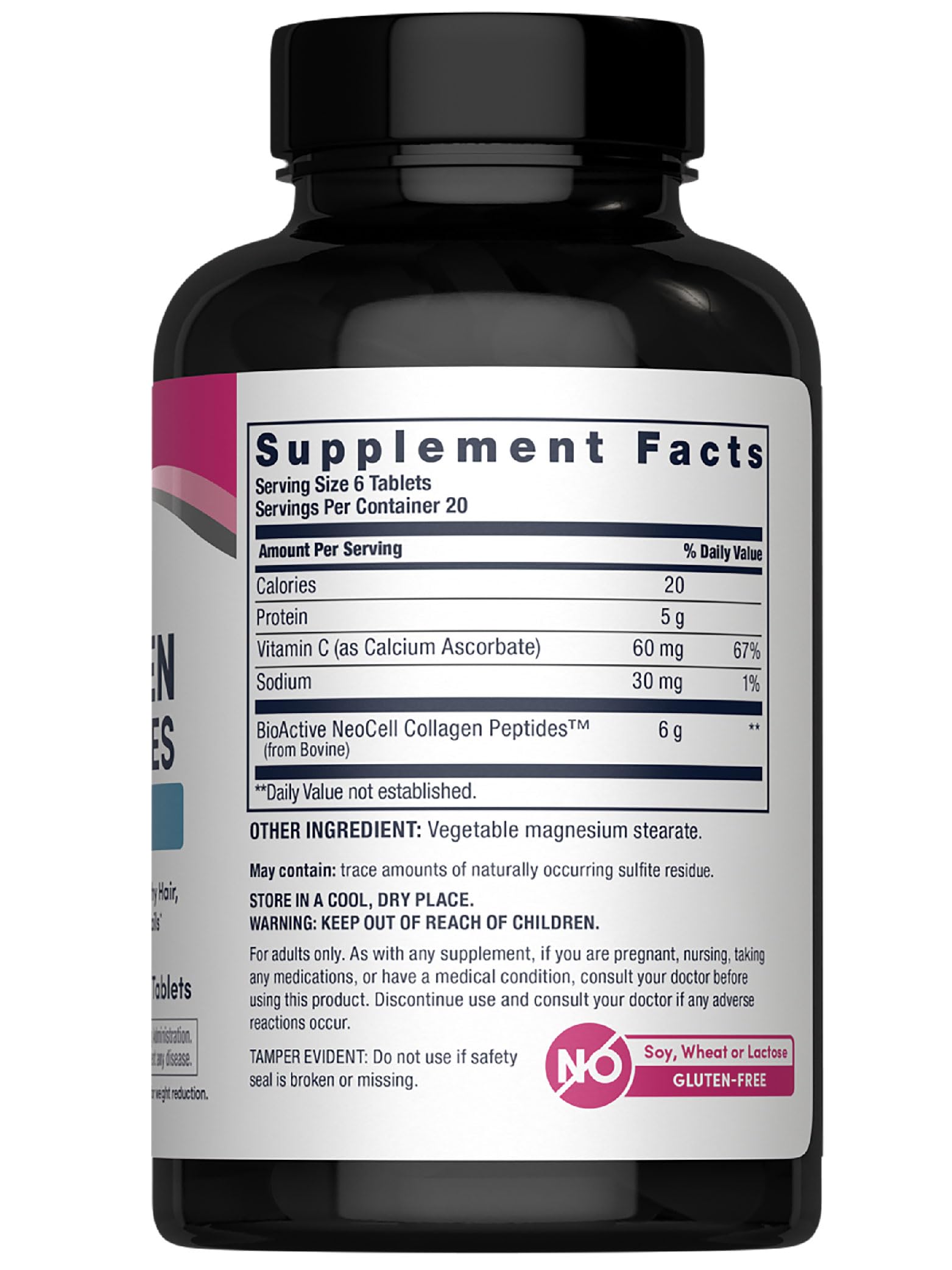 Hydrolyzed collagen types 1 and 3 from NeoCell Plus Vitamin C