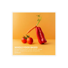 Carotenoid-rich ingredients used in NeoLife Carotenoid Complex (tomatoes, carrots, spinach, peppers, berries, apricots, peaches)