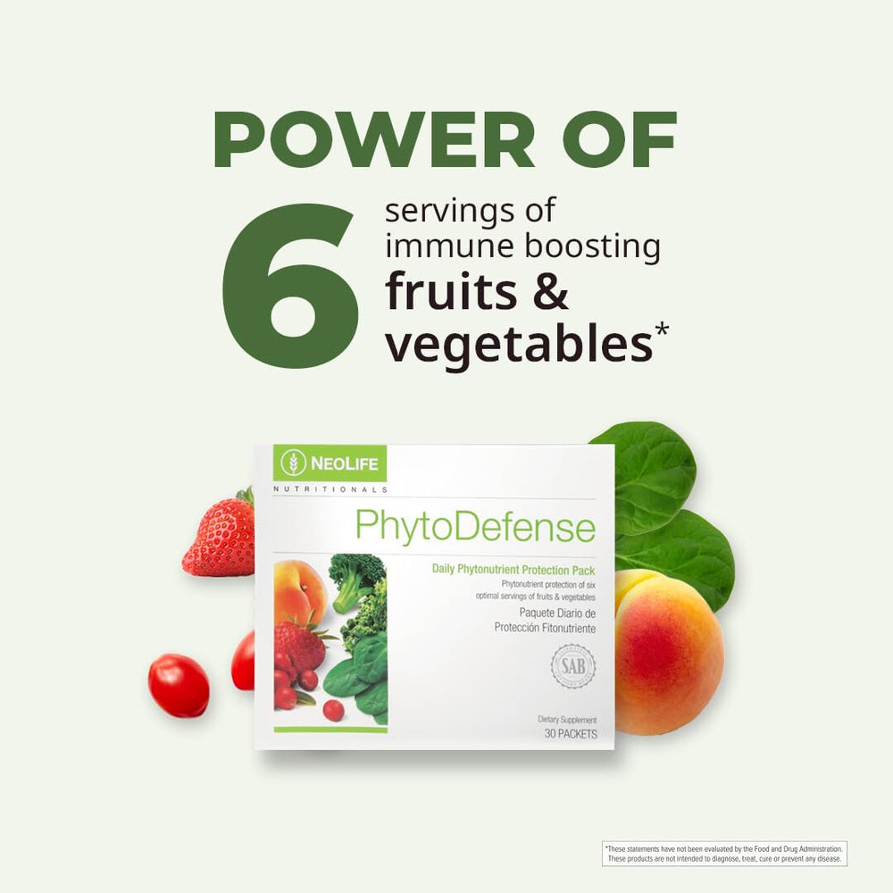 One PhytoDefense daily pack showing capsules and tablets