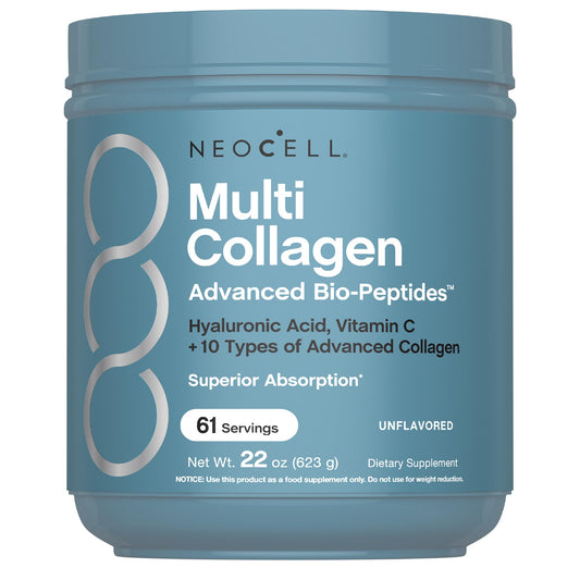 NeoCell Multi Collagen Bio-Peptides Powder 22oz front label