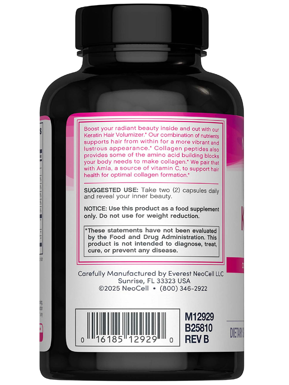 Dosage instructions: two capsules daily