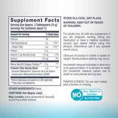 Non-GMO, gluten-free and pescatarian collagen powder