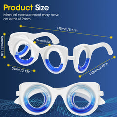 NEOISM motion sickness glasses weigh 30g for comfortable wear anywhere