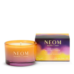 NEOM Cosy Nights Travel Candle – Sandalwood, Frankincense & Nutmeg (image 1 of 7)