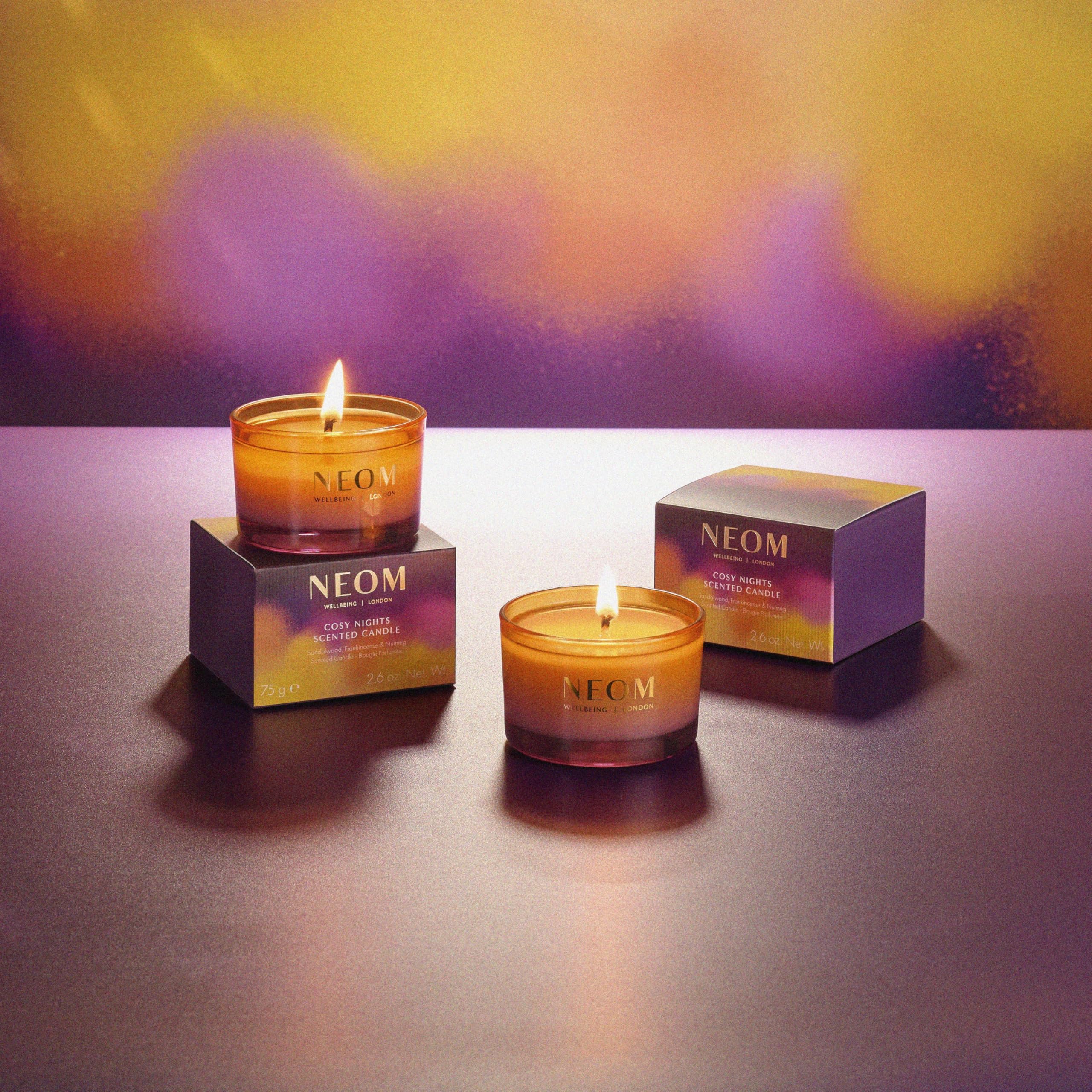 NEOM Cosy Nights Travel Candle packaging – Gift-ready (3 of 7)