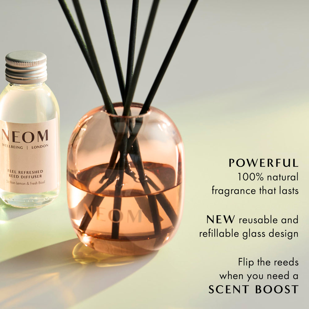 Refillable and reusable NEOM diffuser design